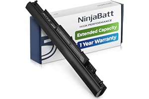 NinjaBatt 807956-001 HP Battery for HS04 HS03 807957-001 807611-421 HSTNN-LB6U Notebook 15-AY039WM TPN-I119 G4/G5 240 245 246