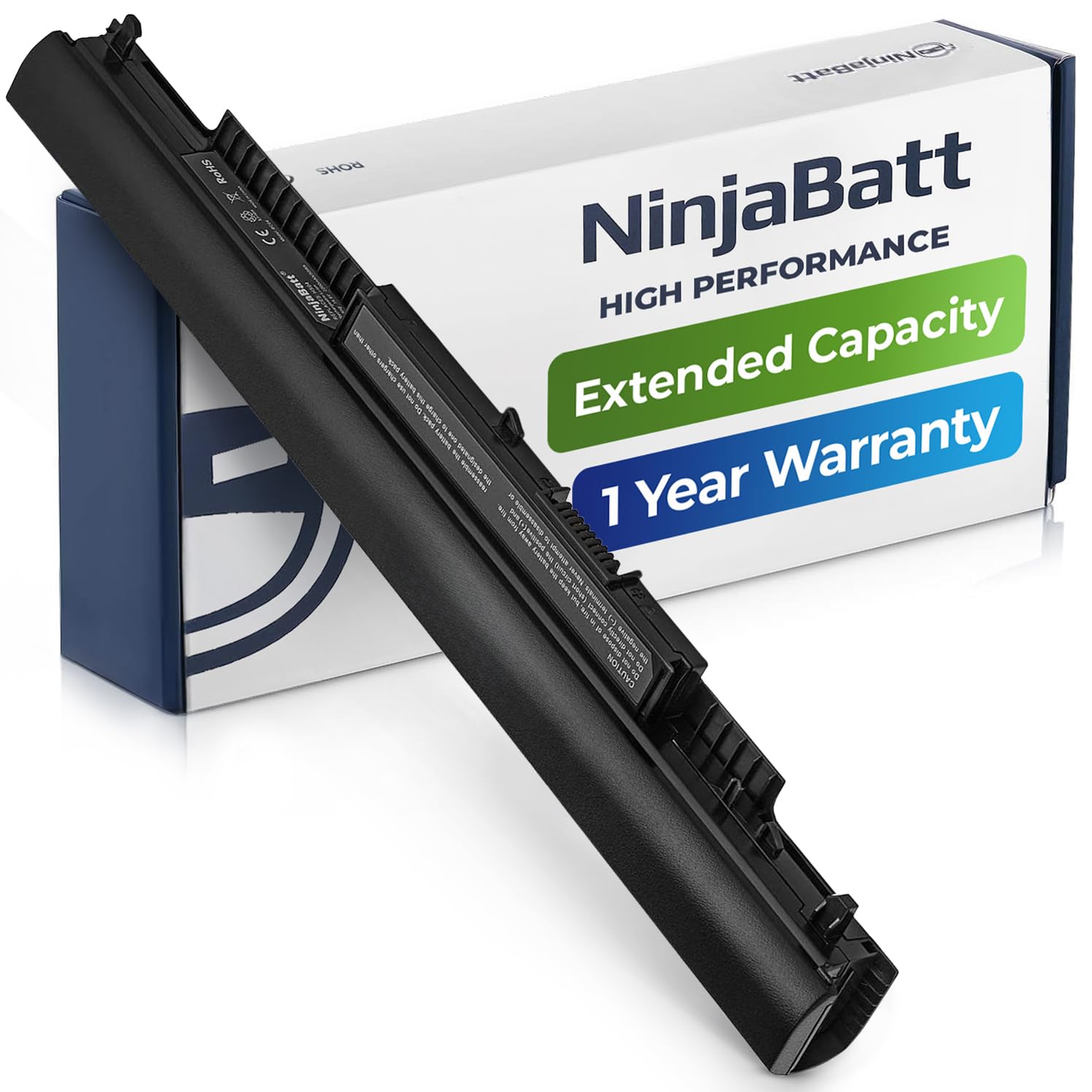 NinjaBatt Battery for HP 807957-001 807956-001 HS03 HS04 HSTNN-LB6V 807612-421 HSTNN-LB6U 250 G5 807611-421 15-AF067SA TPN-I119 843532-851 - High Performance [4 Cells/2200mAh/32Wh]