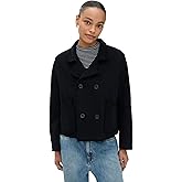 Frank & Eileen Women's Mini Belfast Crop Peacoat
