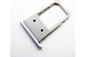 LEHANG SIM Card Tray Slot Holder Replacement Compatible with Google Pixel 3A XL (2019) 6.0 inch G020C G020G (White)