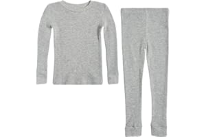 Arctic Hero Baby Boys Thermal Underwear Set - 2 Piece Waffle Knit Long Sleeve Thermal Shirt & Long Johns for Infant Toddlers