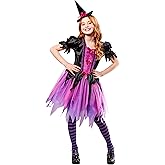 Rubies Purple Witch Costume Dress for Kids