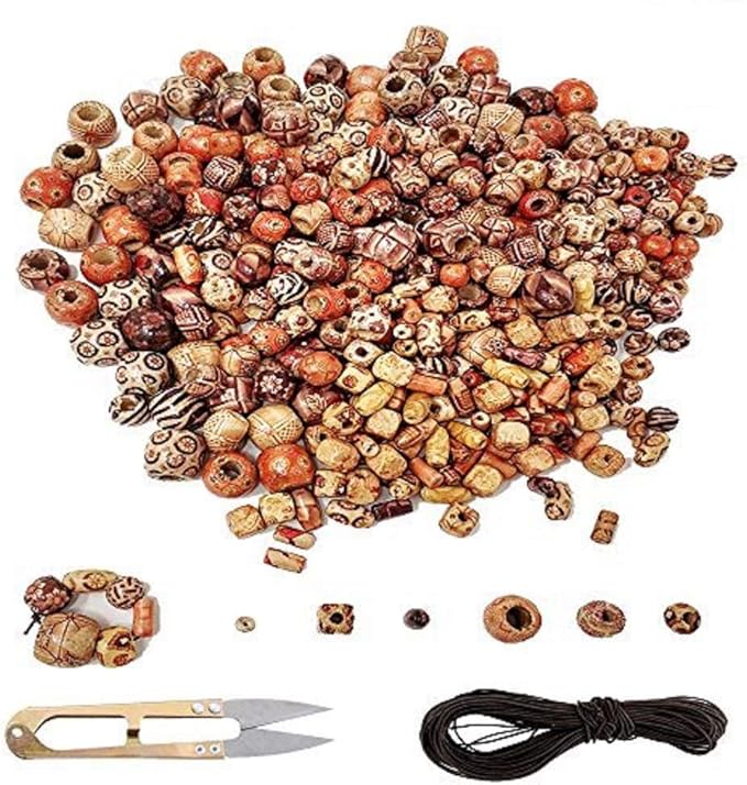 Download Craft Supplies Tools Jewelry Supplies Beading Supplies 110 Painted Wooden Beads 30x8mm Oval Mixed Colored Beads Wood Beads Item 1076wb Beads