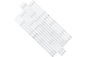 GuuYebe Kit 12 PCS LED Backlight Strip for 47LN 47LN5400 47LN5700 47LN5200 47LA620S 47LN5750 47LN5790 E470I-A0 LC470DUE-SFR 6916L-1174A 6916L-1175A 6916L-1176A 6916L-1177A Replacement Part tv