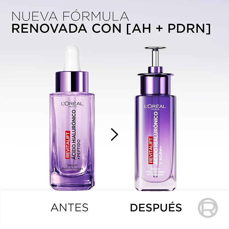 Revitalift Filler Sérum Facial Ácido Hialurónico y PDRN vegano, 30ml