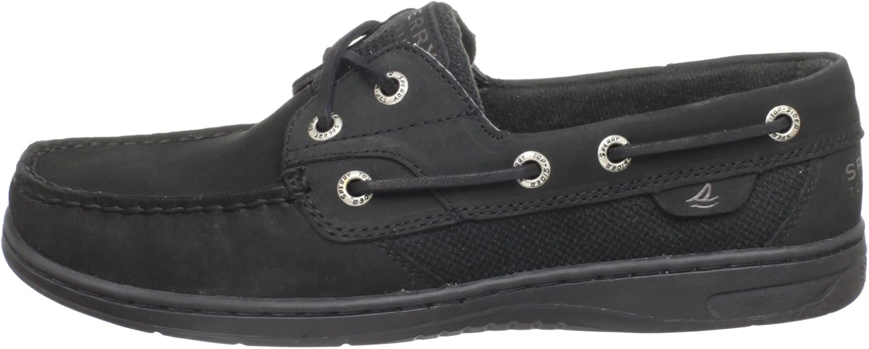 black womens sperrys