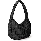 Quilted Tote Bag Large Quilting Cute Puffer Shoulder Bag Lightweight Quilted Padding Hobo Bag for Women Winter Fashion