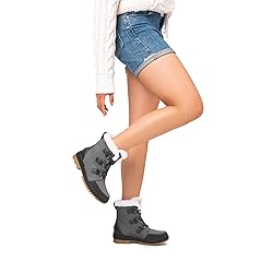 DREAM PAIRS Ankle Winter Boots for Women Snow Boots
