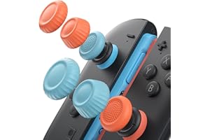 JSAUX Thumb Grips Designed for Nintendo Switch 2 (2025), Thumb Grip Caps for Switch2, Ergonomic Design, Enhanced Grip, Comfor