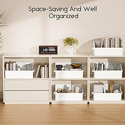 Homsorout Large Storage Bins for Organizing - 8