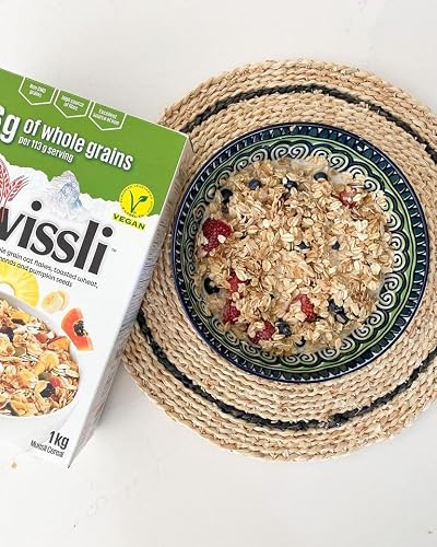 Swissli Muesli ZERO Sugar Added/Vegan / 450g / Authentic European Made...