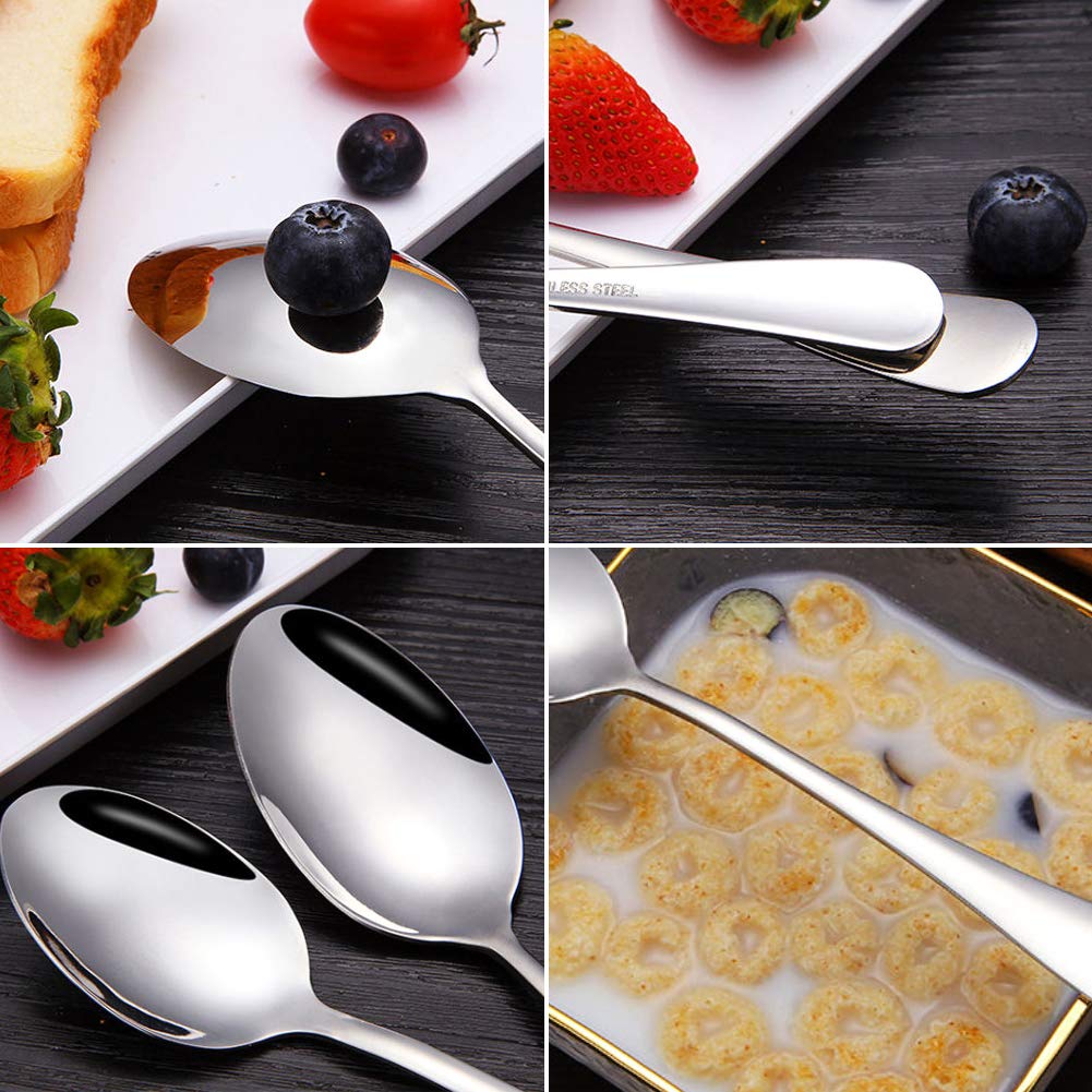 Stainless Steel Teaspoon,6.7-Inches