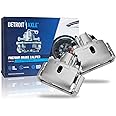 Detroit Axle - Rear Brake Calipers for 2002-2018 Dodge Ram 1500, 2007-2009 Chrysler Aspen, 2004-2009 Durango, 2019-2023 Ram 1