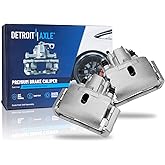 Detroit Axle - Rear Brake Calipers for 2002-2018 Dodge Ram 1500, 2007-2009 Chrysler Aspen, 2004-2009 Durango, 2019-2023 Ram 1