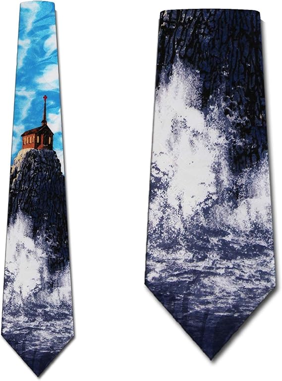 Church Tie Faith Neckties Jesus Ties Christian Mens Neck