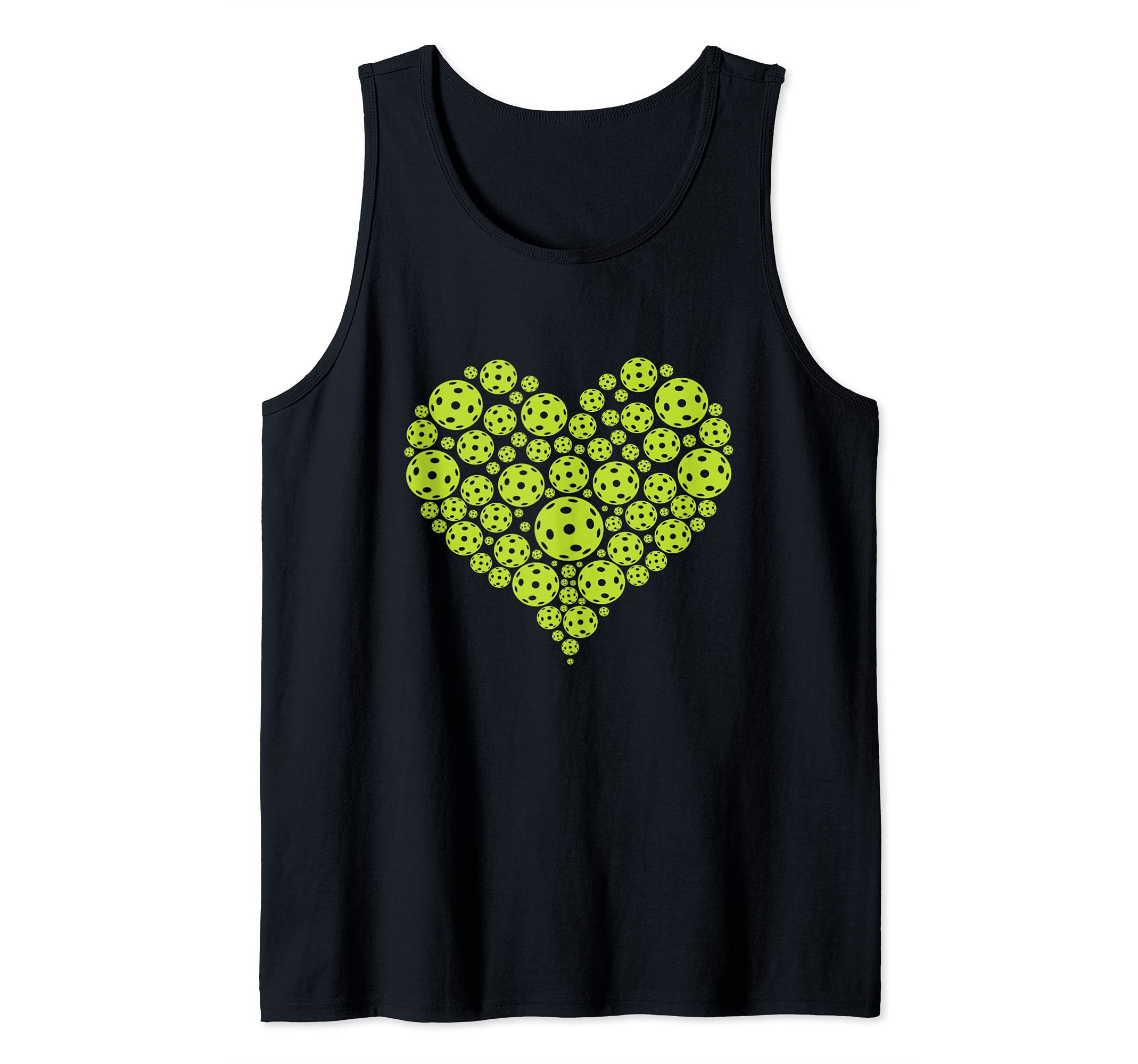 Pickleball Heart Professional Pickleball Game Players Tank Top