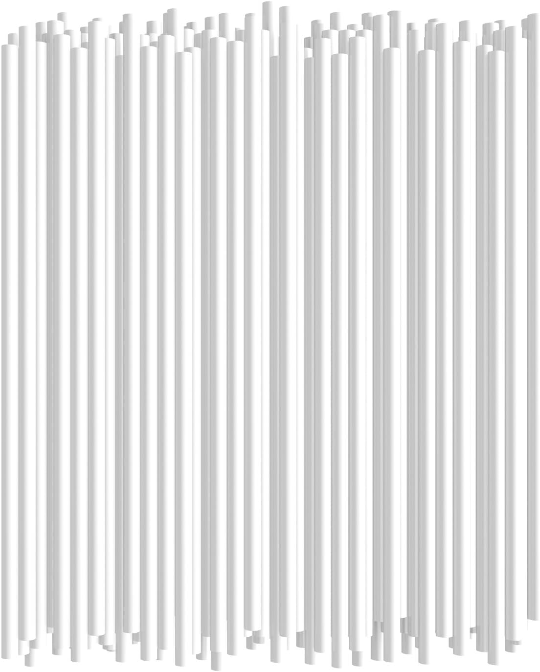 Disposable Drinking Straws - 7 3/4 Inches Long - Standard Size (Clear, 250): Health & Personal Care