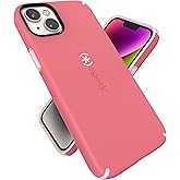 Speck iPhone 15 Plus & 14 Plus Case - Drop Protection, Scratch Resistant, Built for MagSafe iPhone Case with Soft Touch Coating - 6.7" iPhone, Dual Layer Case -Sweet Coral/Light Coral CandyShell Pro