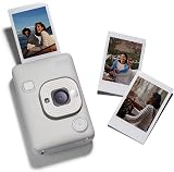 INSTAX mini LiPlay Hybrid Instant Camera Misty White 2.7in LCD USB-C view 5