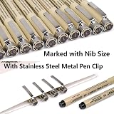 Svalor Fineliners Pens 12 Piece Set Black with 12 Line Widths for Art Drawing view 4