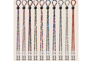 1PC Eyeglass Strap Adjustable Fashion Vibrant Colors Anti-Sinking Unisex for Kayaking, Fishing, Paddleboarding, Pool, Beach, 