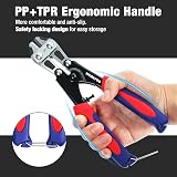 WORKPRO 8 Inch Mini Bolt Cutter Cr-V Steel Heavy Duty Wire Cutter 2.3mm view 4
