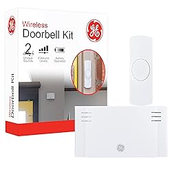 GE Wireless Kit, Battery-Operated, 2 Melodies, 1