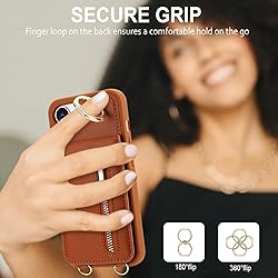 Jcxtrombulous Crossbody Wallet Case for iPhone 16E