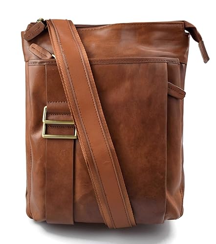postman leather bag