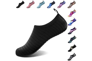 Deevike Water Shoes for Women Men Barefoot Quick-Dry Aqua Socks Slip-on for Beach Swim Surf Yoga Exercise