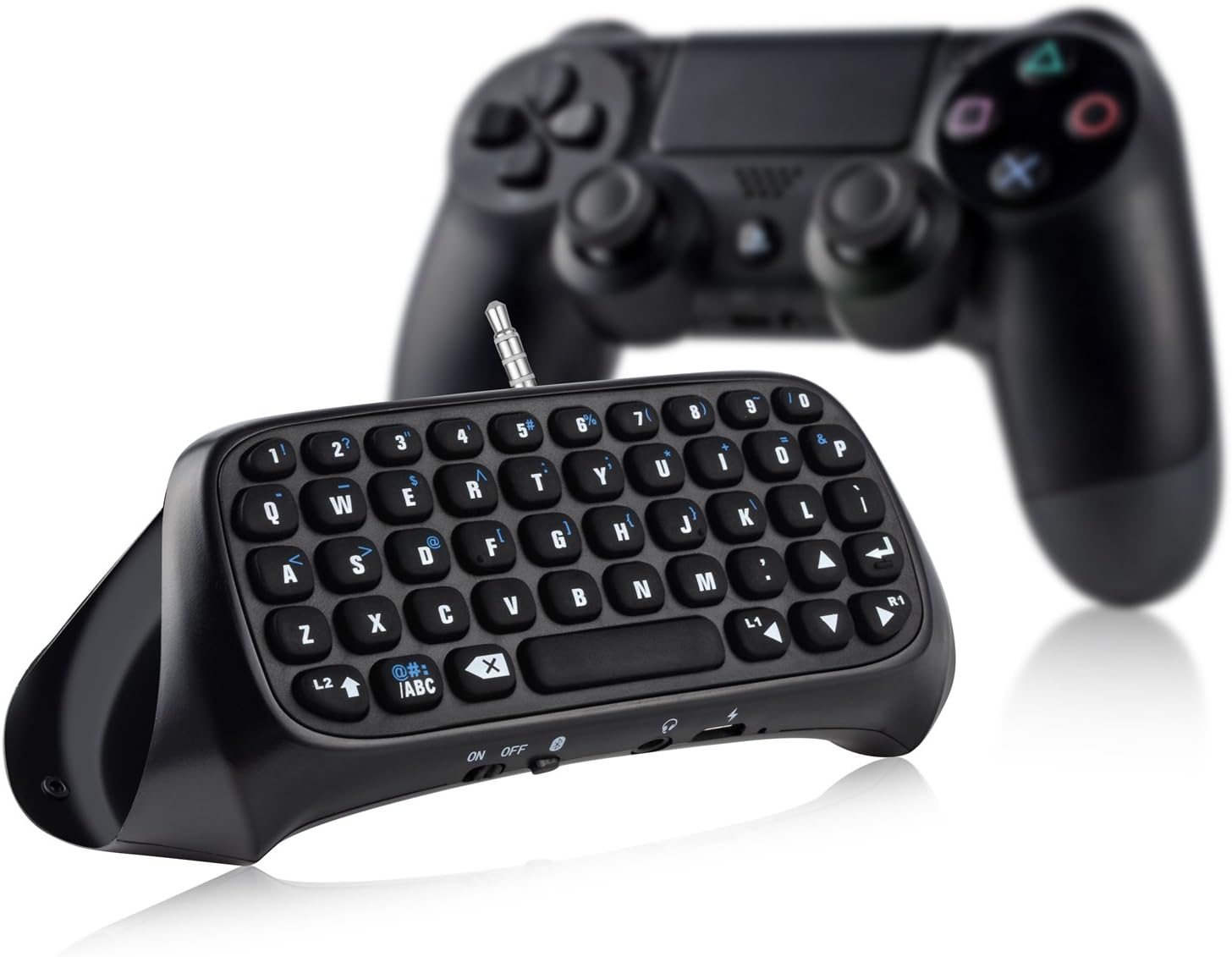 PS4 Controller Keyboard, arVin 2.4G Wireless Rechargeable Online Gaming