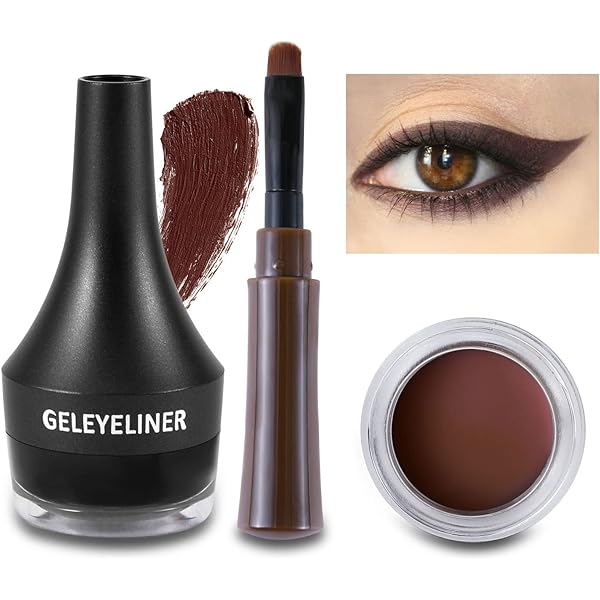Amazon.com : LSxia 2-in-1 Gel Eyeliner Set, Tattoo Eyeliner