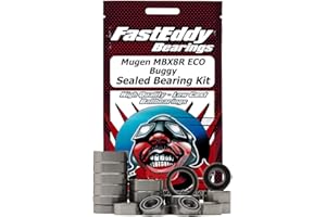 FastEddy Bearings Compatible with Mugen MBX8R ECO Buggy Sealed Bearing Kit
