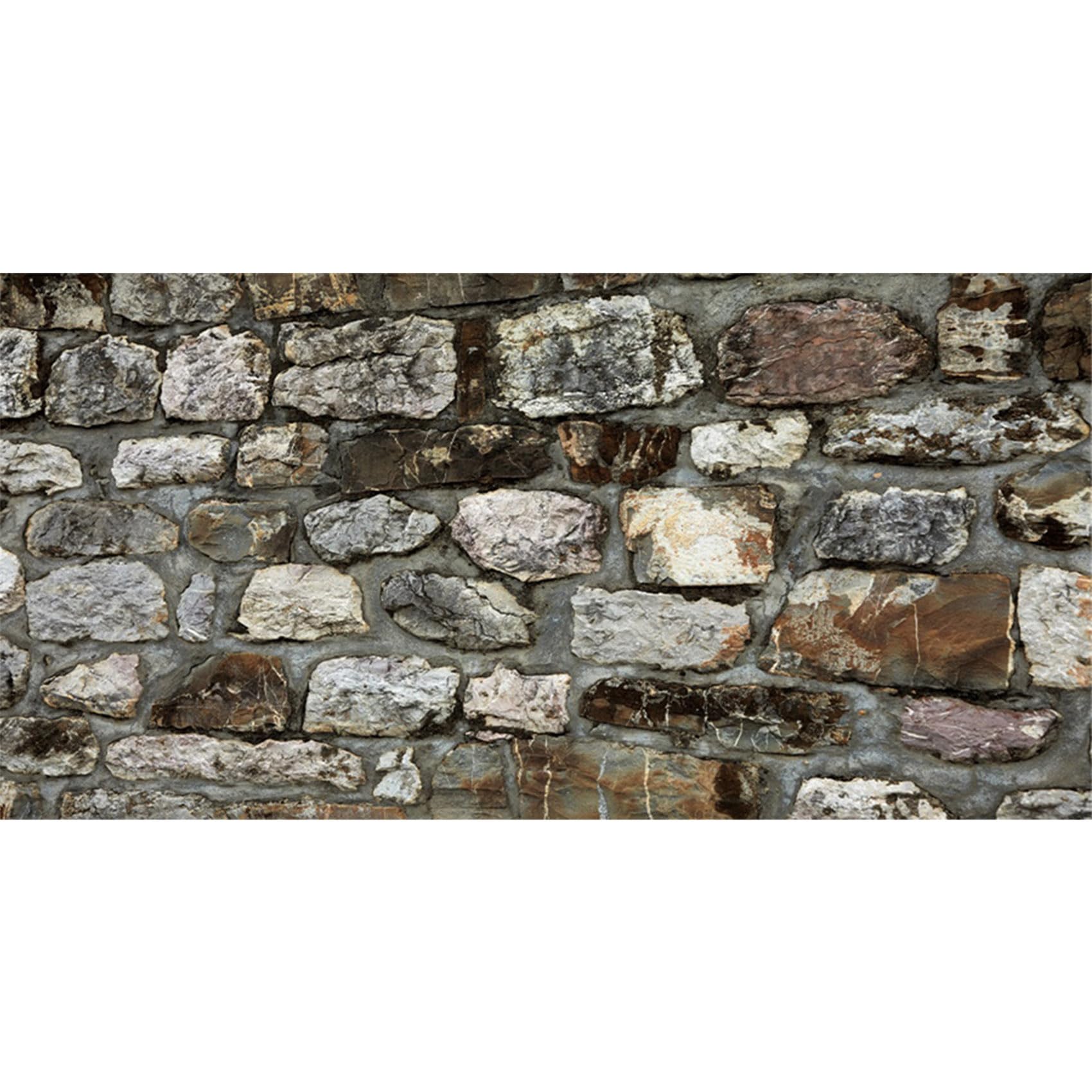 MIRRORANG 61x41cm Durable Vinyl Background Stone Aquarium Background Rocky Fish Tank Background Rock Terrarium Background