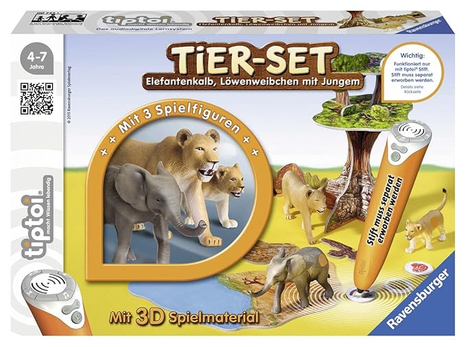 Ravensburger 00743 - tiptoi Tier-Set Löwen