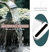 Hapilife Bath Tap Waterfall Mixer Chrome 2 Holes Deck Mounted Mono view 3
