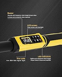 Digital Torque Wrench 3/8" Drive, 1.5-99.5 FT.Lb