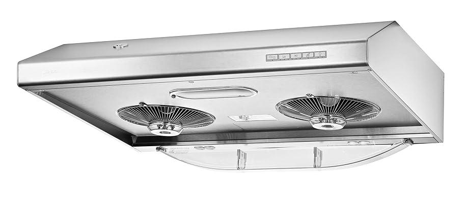 Pacific 30" Range Hood with Auto Clean, 800 CFM