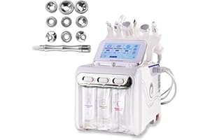 OIJIIE Hydrogen Oxygen 7 in1 Diamond Microdermabrasion Machine，Facial Peeling Skin Care for Salon Personal Home Use