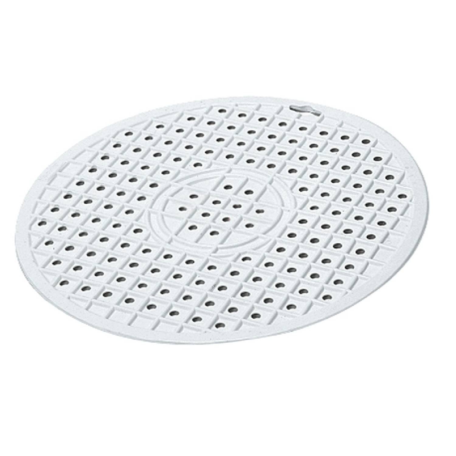 CURVER Sink mat Round of Rubber in White, 26 x 26 x 1 cm Amazon.co.uk