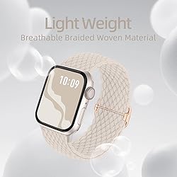 Braided Stretchy Solo Loop Compatible for Apple