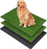 PICK FOR LIFE Large Dog Toilet Tray with Grass Mat 89x58cm with 2 Replacement