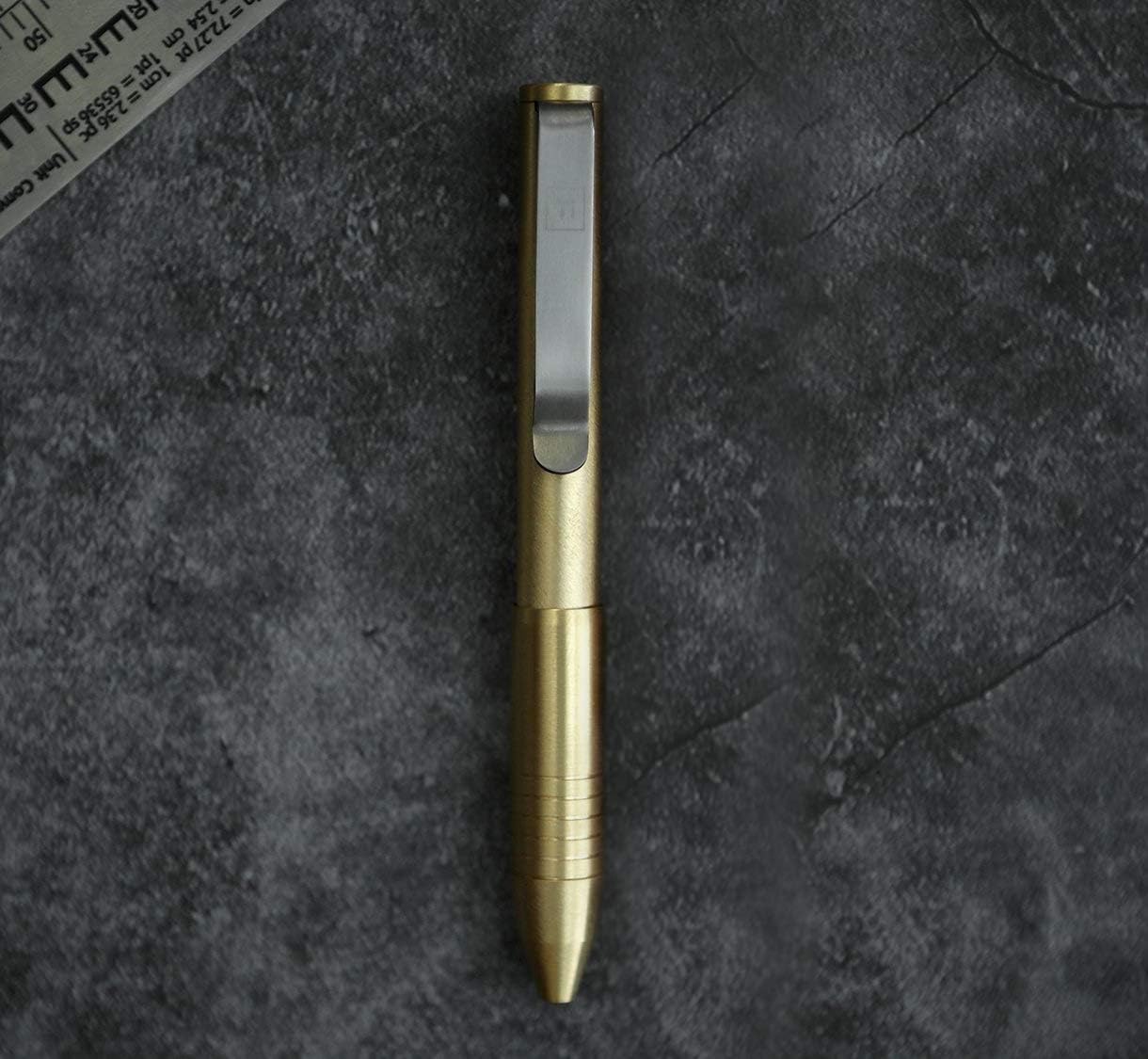 Brass Pocket Pro Pen (Yellow Tone)