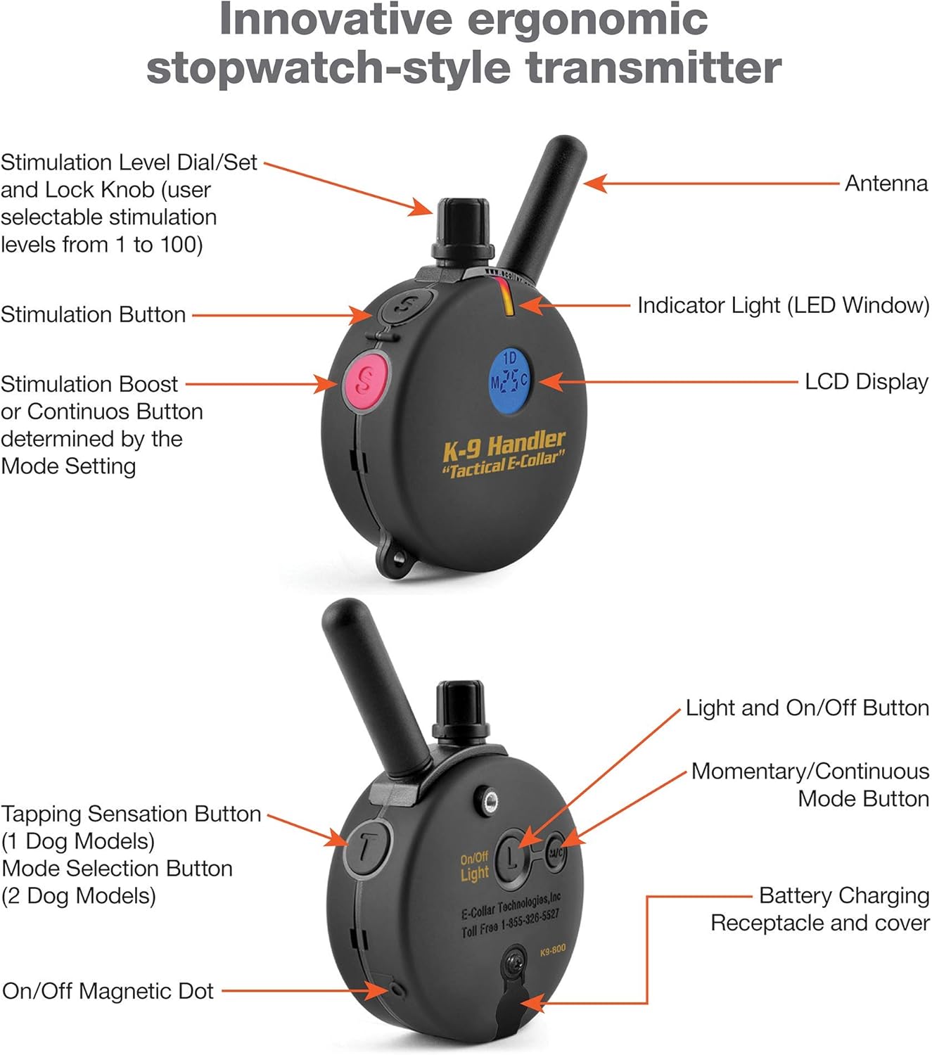 k9 handler tactical e collar