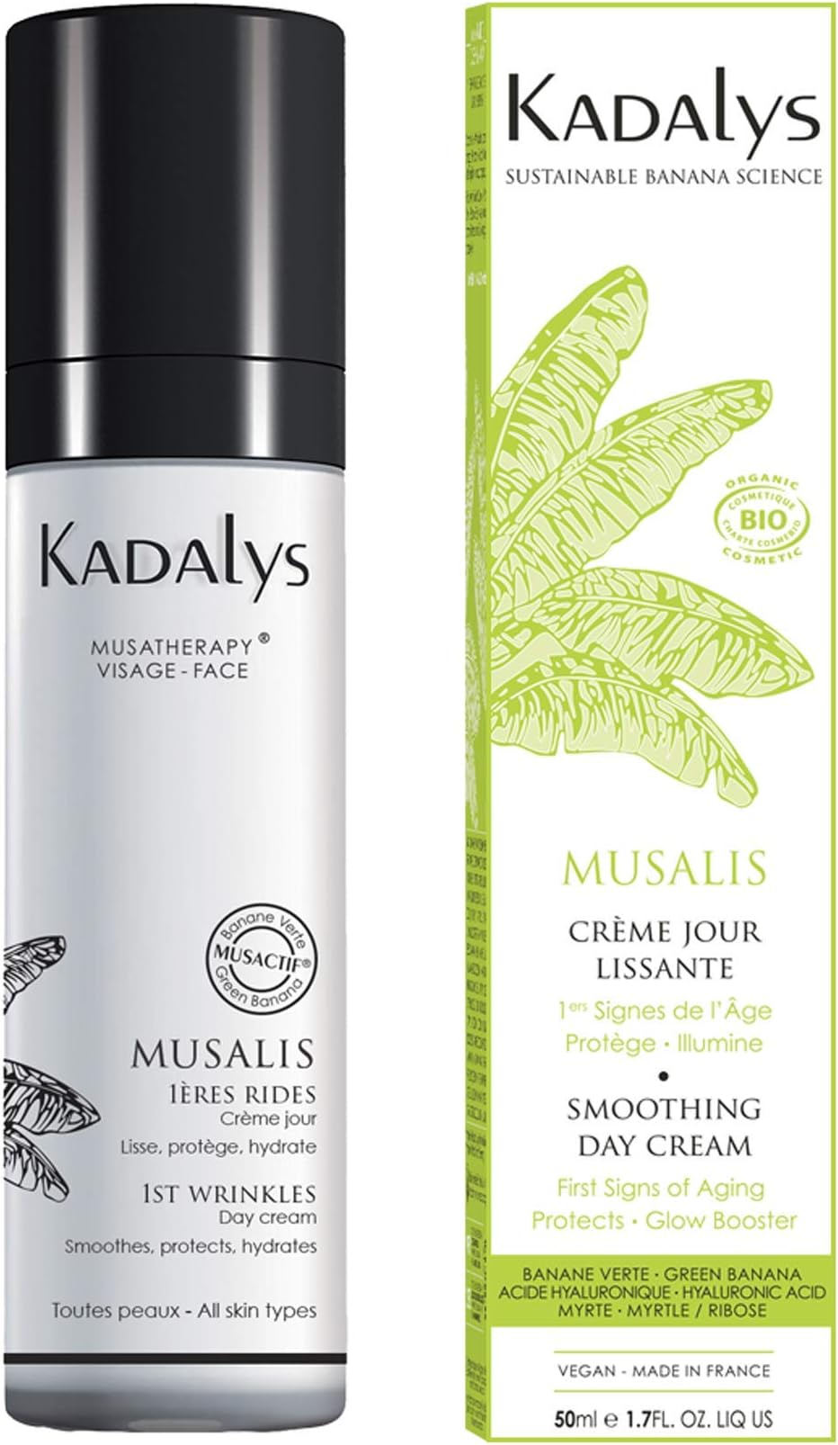 Kadalys Musalis 1ères Rides Green Banana Day Cream 50 ml