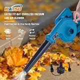 KATSU FIT-BAT 21V Cordless Leaf Blower 220W with Battery & Charger view 3