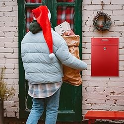 Yaocom Locking Mailbox with Key for Outdoor 16.2 x