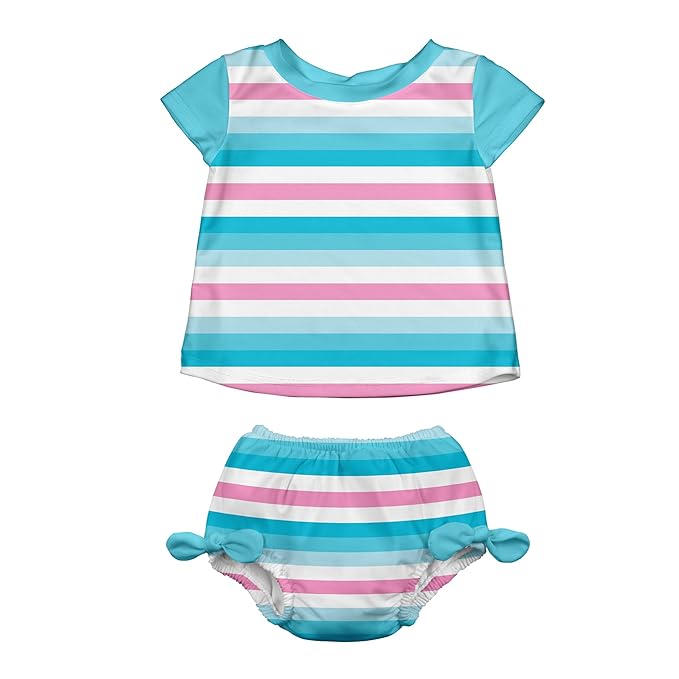 i play. Baby & Toddler Girls' Swimsuit Set with BuiltIn Absorbent Swim