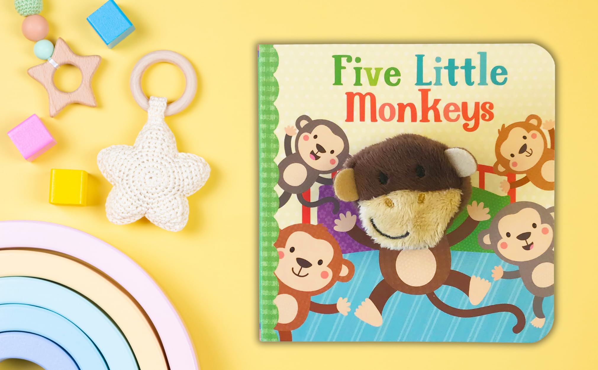 Five Little Monkeys (Finger Puppet Board Book)