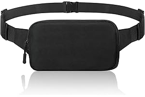 MoKo Fanny Packs for Women Men, Fashion Running Waist Packs, Crossbody Mini Bag Fanny Pack Belt Bag with Adjustable Strap for